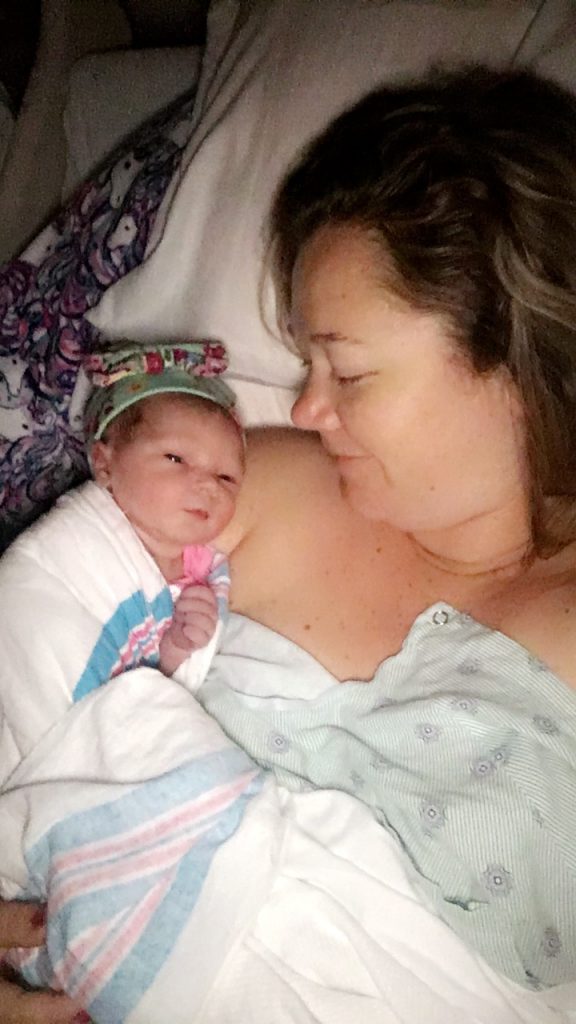 Nicki Odom's first born birth story