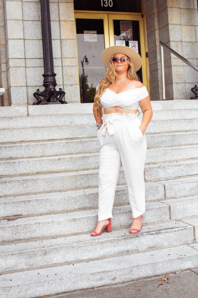 Nicki Odom The Boho Diaries All White Curvy Girl Style