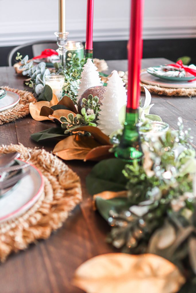 Christmas Dining Table Decoration