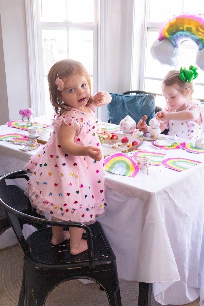 Nicki Odom's daughter's having St. Patrick's Day Tea Party