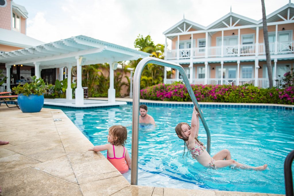 Nicki Odom's family in Hope Town Inn and Marina Bahamas