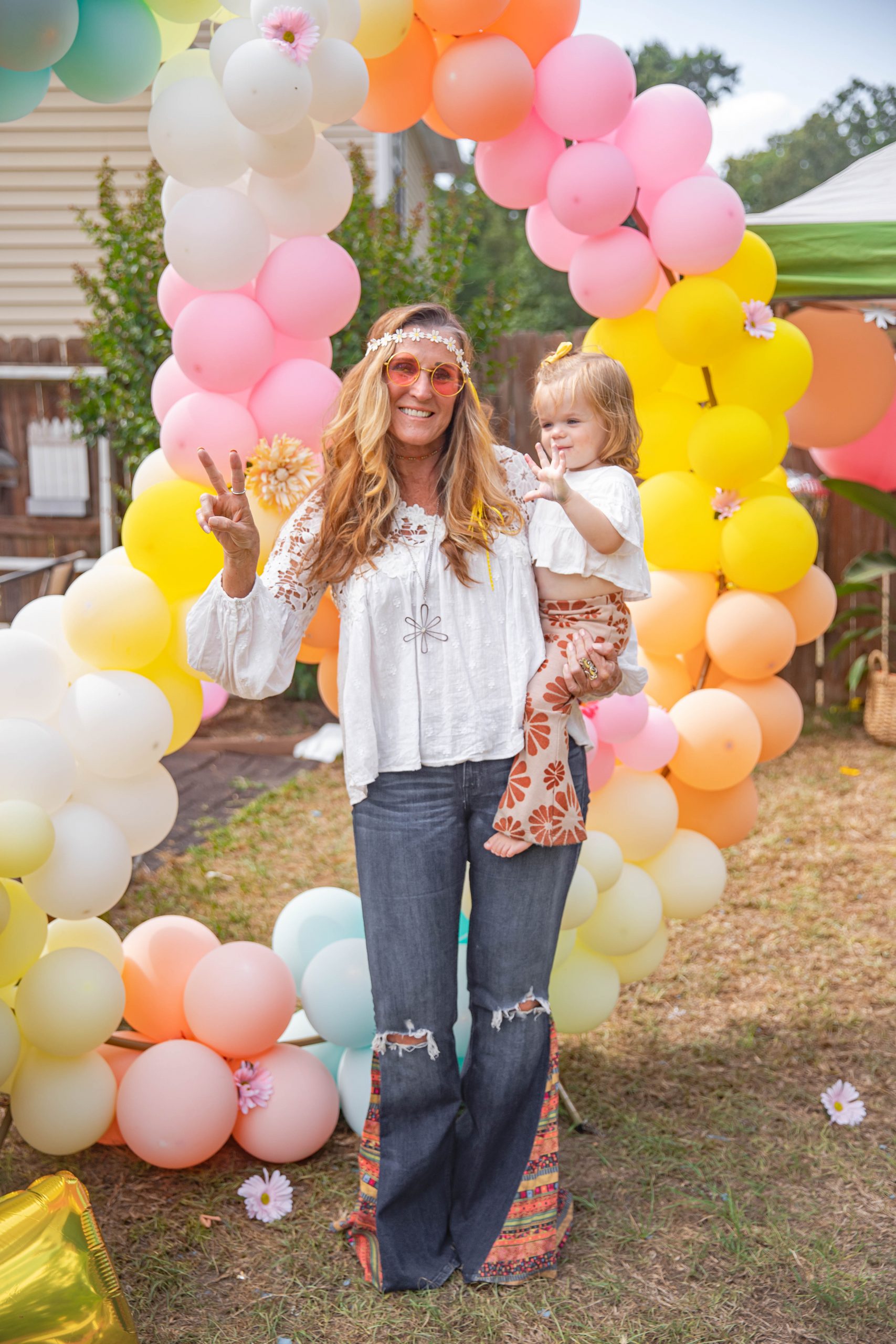 Two Groovy Kids Birthday Party