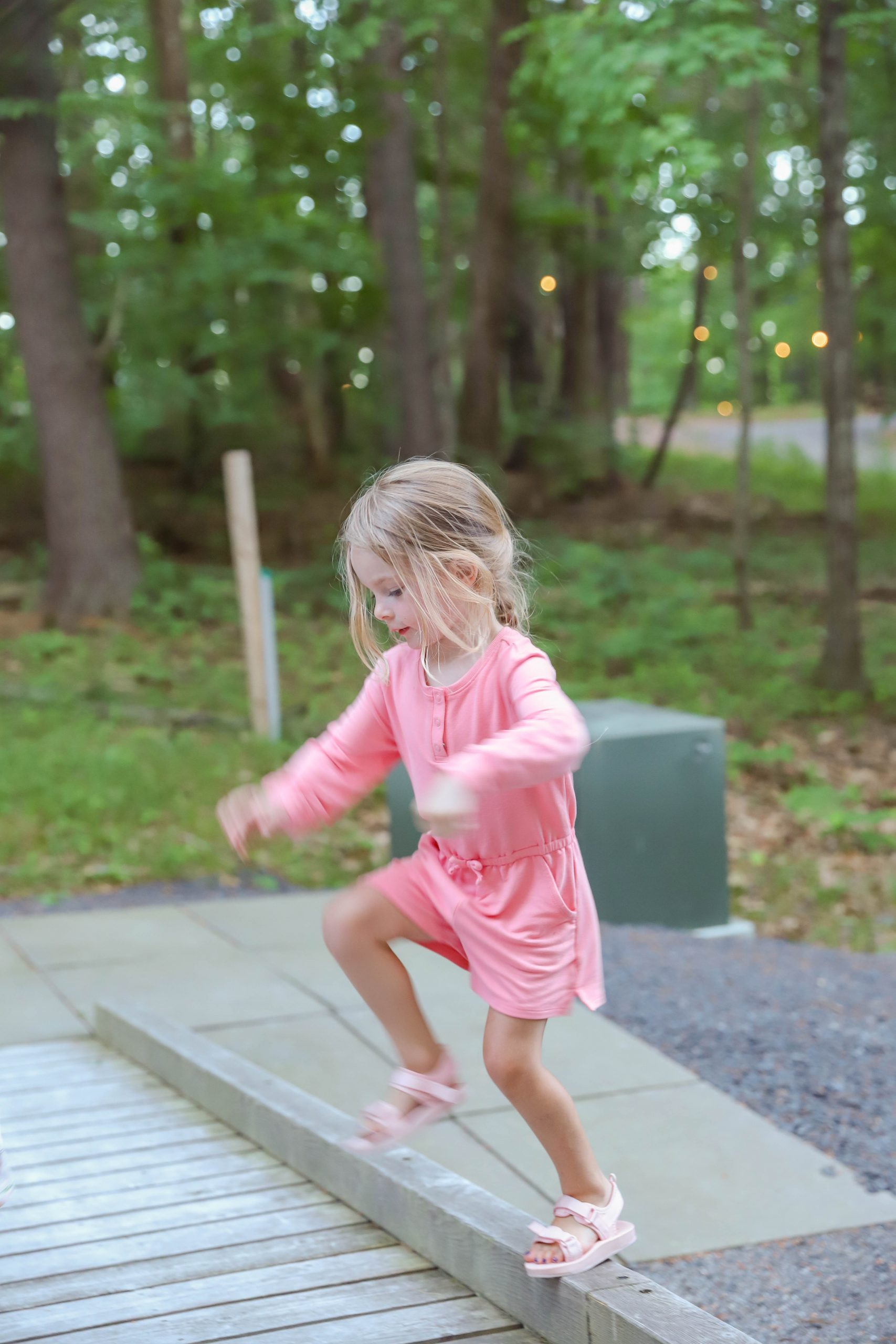 Nicki Odom's daughter at Wanderlust Family Retreats a Self Care Experience for Moms and their Children