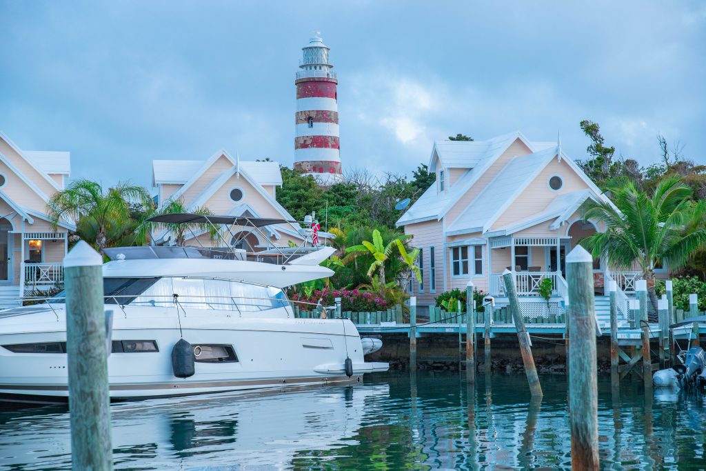 Lighthouse and Marina