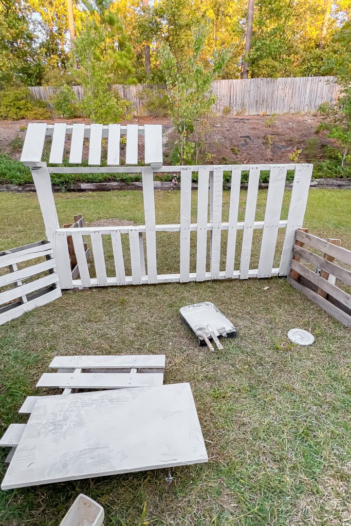 DIY Kids Market from Pallet Wood