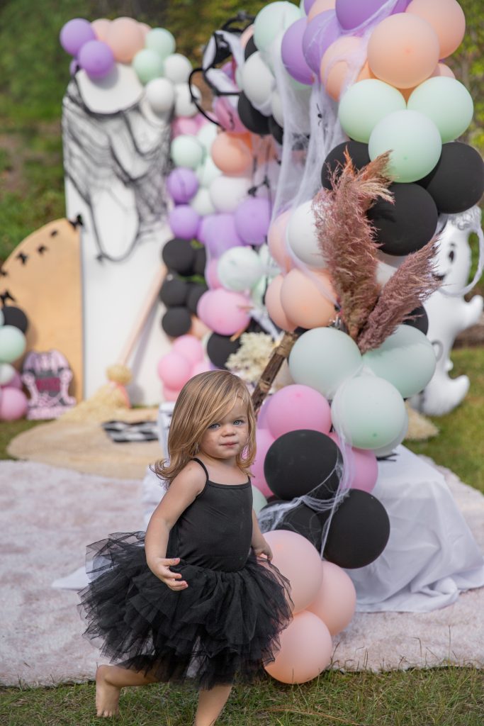 Halloween  Ghoul Gang Party for Kids Nicki Odom's daughter