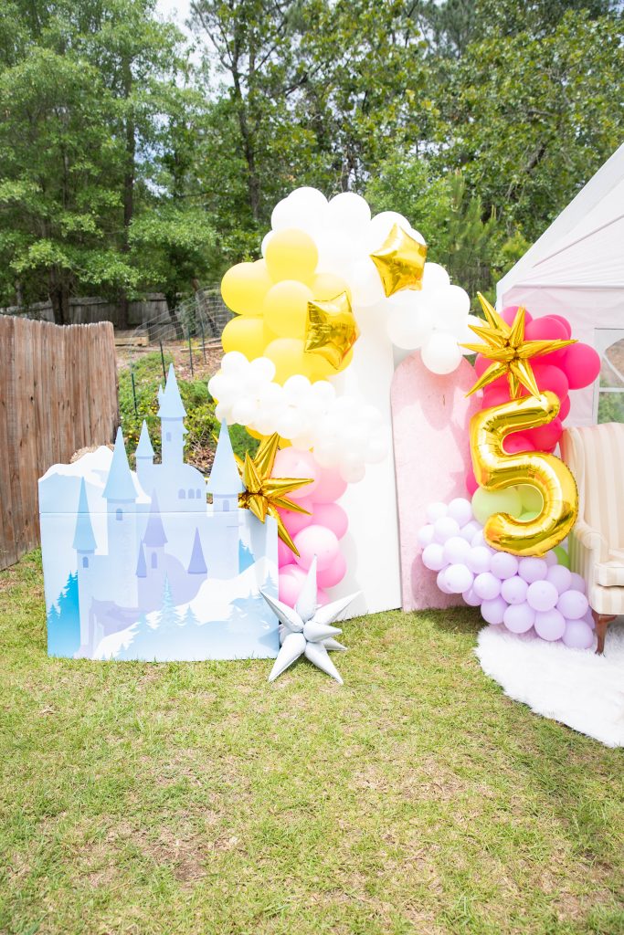 Disney Princess birthday party kids party photo op