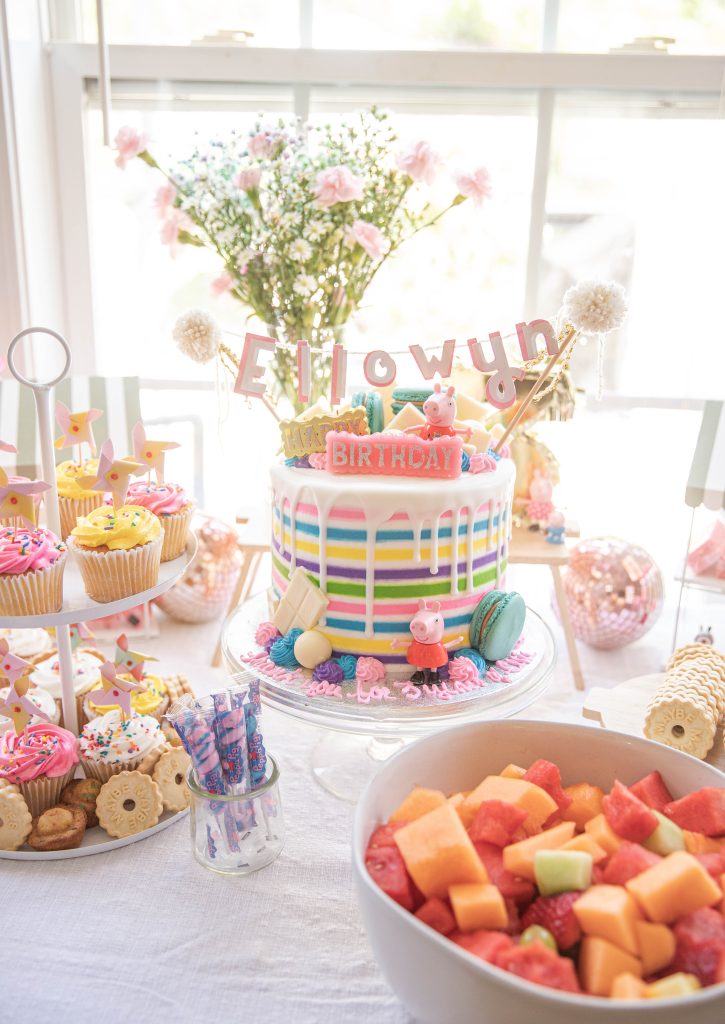 Peppa Pig Birthday Party cake