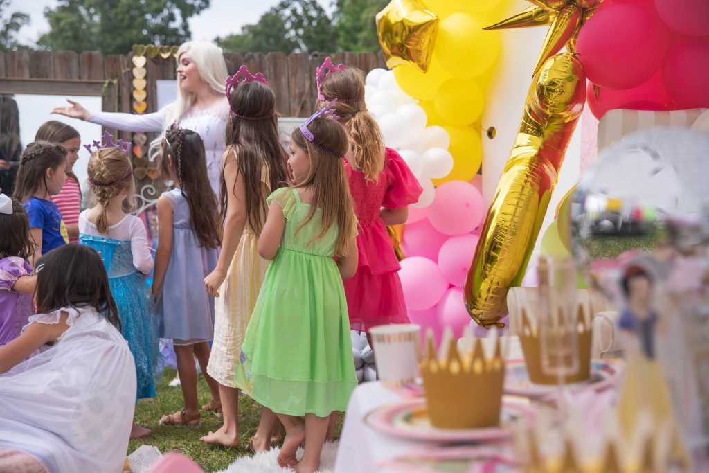Disney Princess Birthday Party with Elsa from HanMarie's Performing Arts in Fayetteville NC