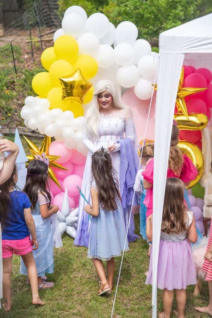 Disney Princess Birthday Party with Elsa from HanMarie's Performing Arts in Fayetteville NC
