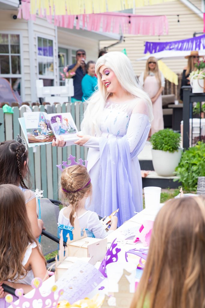 Disney Princess Birthday Party with Elsa from HanMarie's Performing Arts in Fayetteville NC
