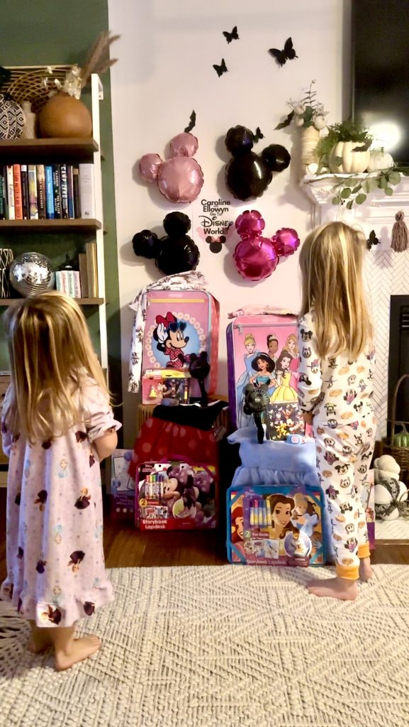 Odom Family goes to Disney world for the first time surprise setup