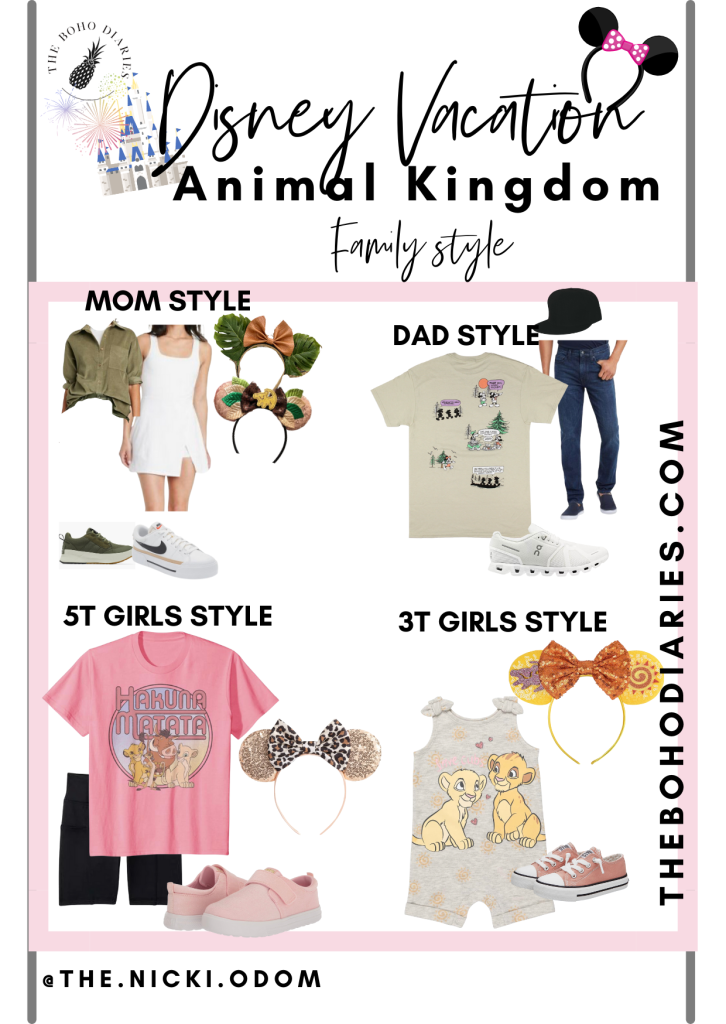 DISNEY WORLD ANIMAL KINGDOM FAMILY OUTFIT