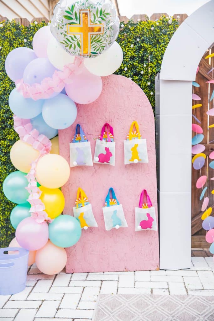 Easter 'He Is Risen' Celebration with bunny goody bags