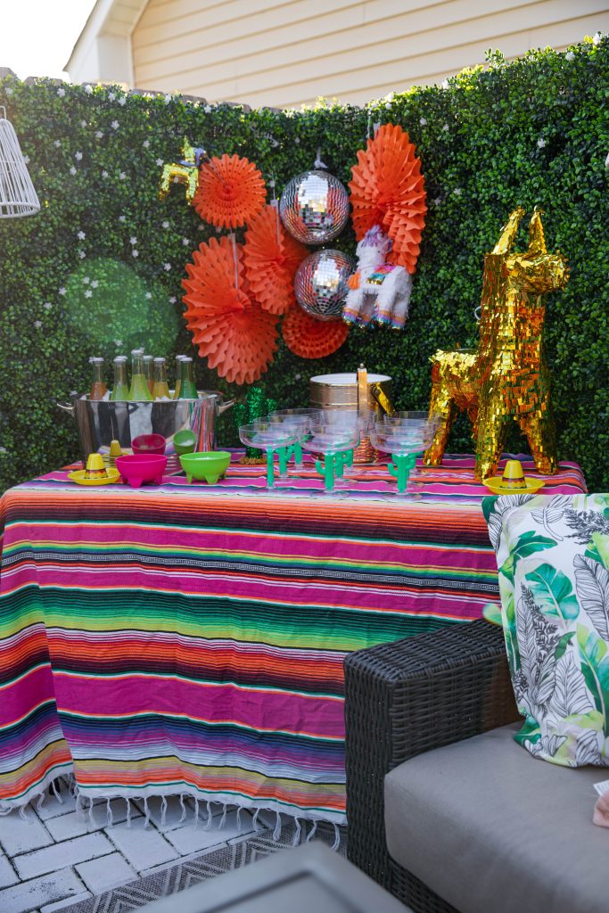 Nicki Odom and the ultimate taco night fiesta on the patio