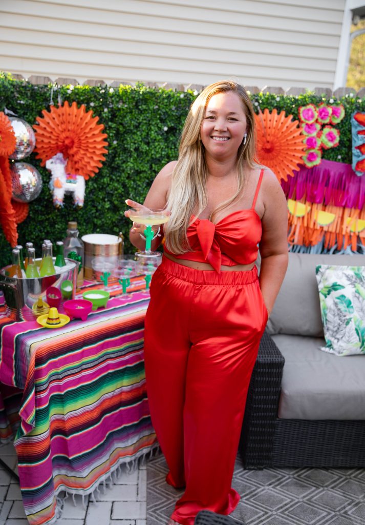 Nicki Odom and the ultimate taco night fiesta on the patio