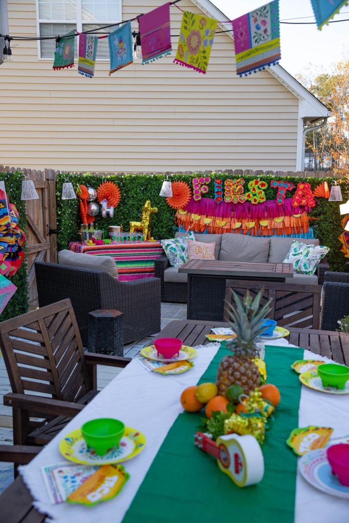 throw the ultimate taco night fiesta table decorations