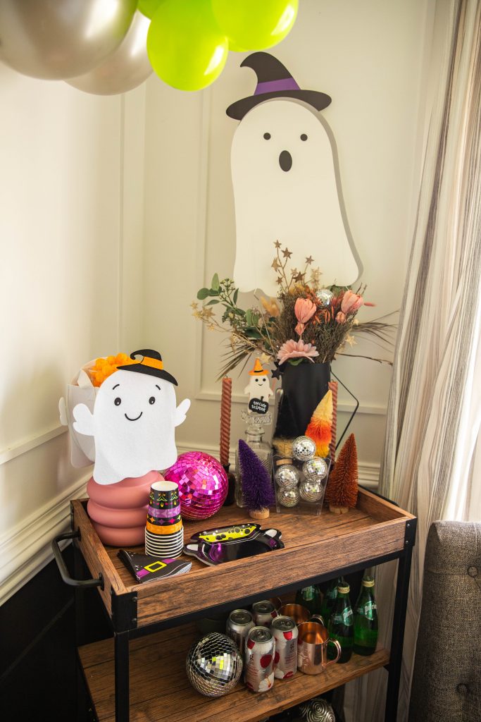 Halloween Craft Party at home snack zone