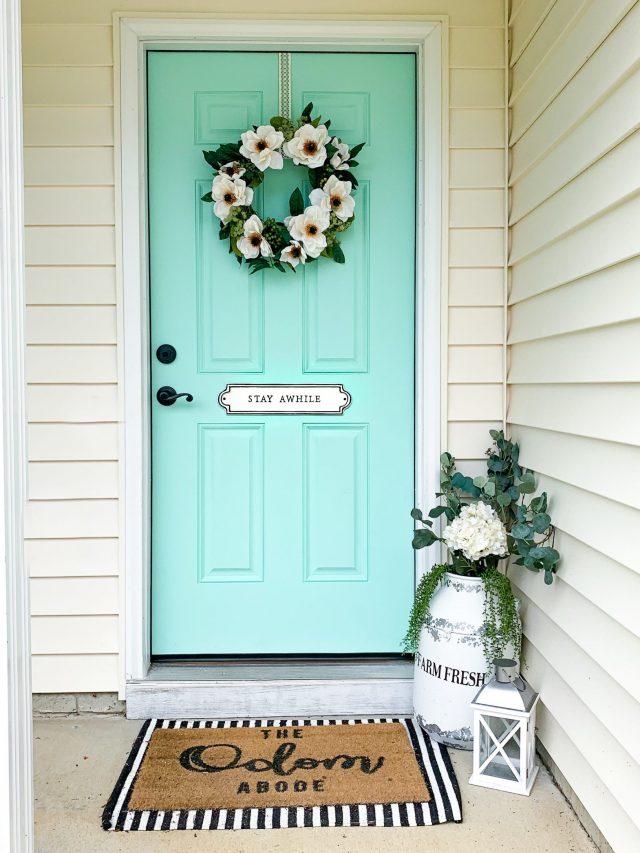 Blue Front Door