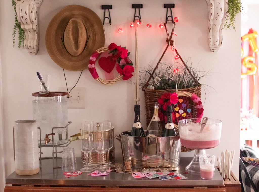 The Boho Diaries drink area