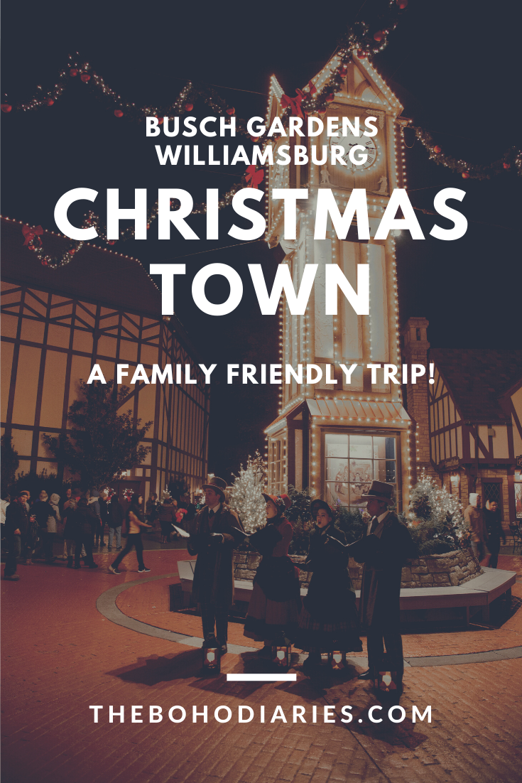 Christmastown Busch Gardens Williamsburg VA