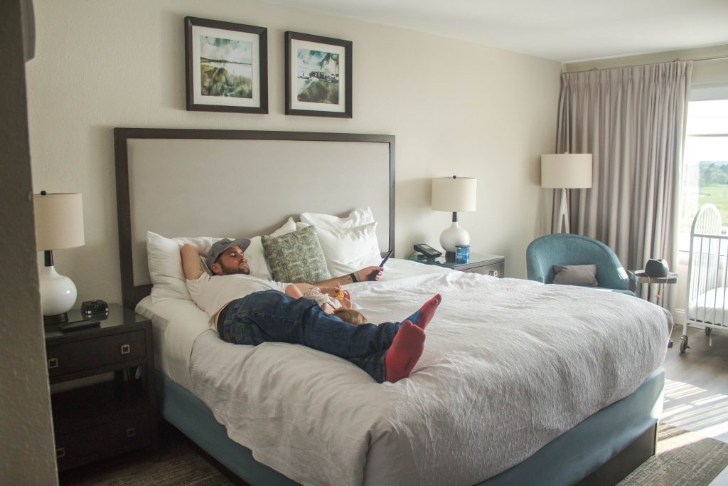 Nicki Odom and Family at Hotel Ballast Wilmington NC