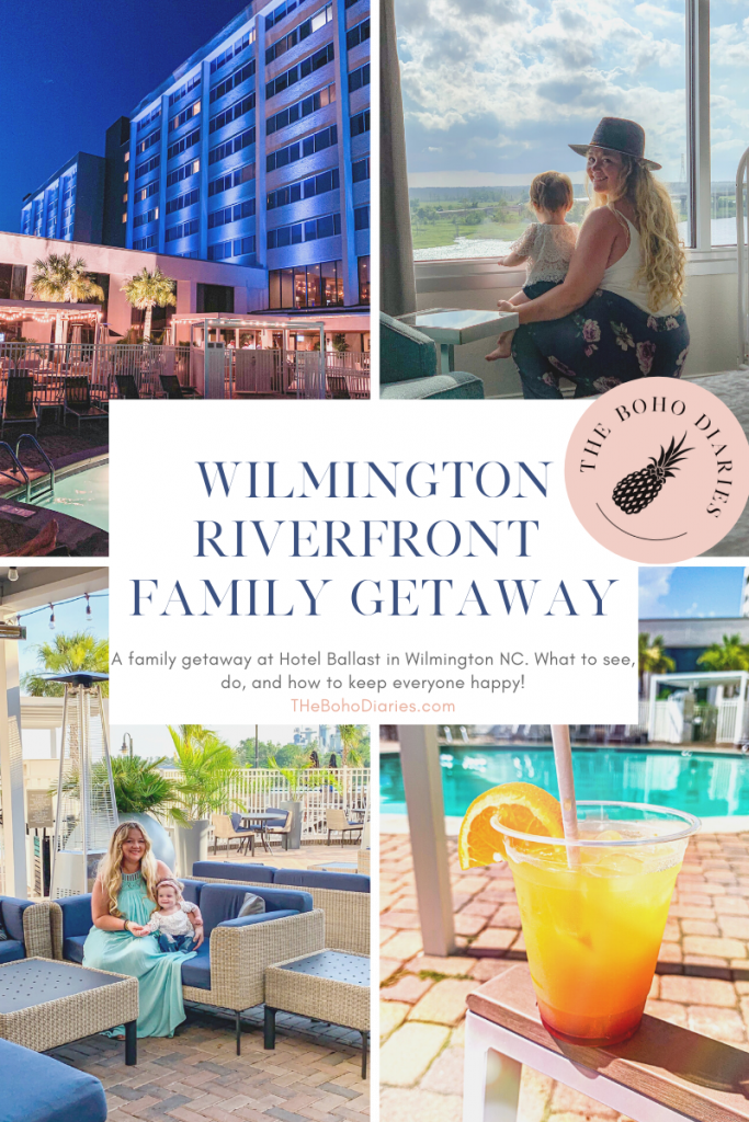 The Boho Diaires at Hotel Ballast Wilmington NC Family Travel Blog