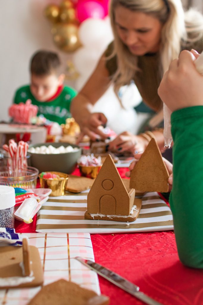 Gingerbread House Making Christmas Party