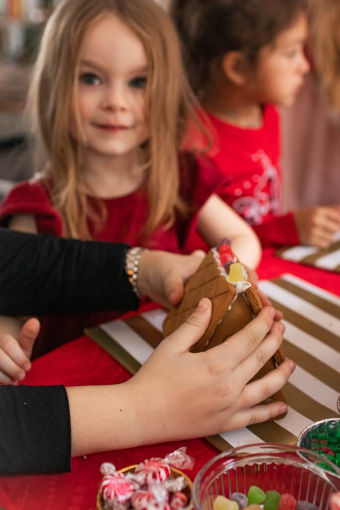 Gingerbread House Making Christmas Party
