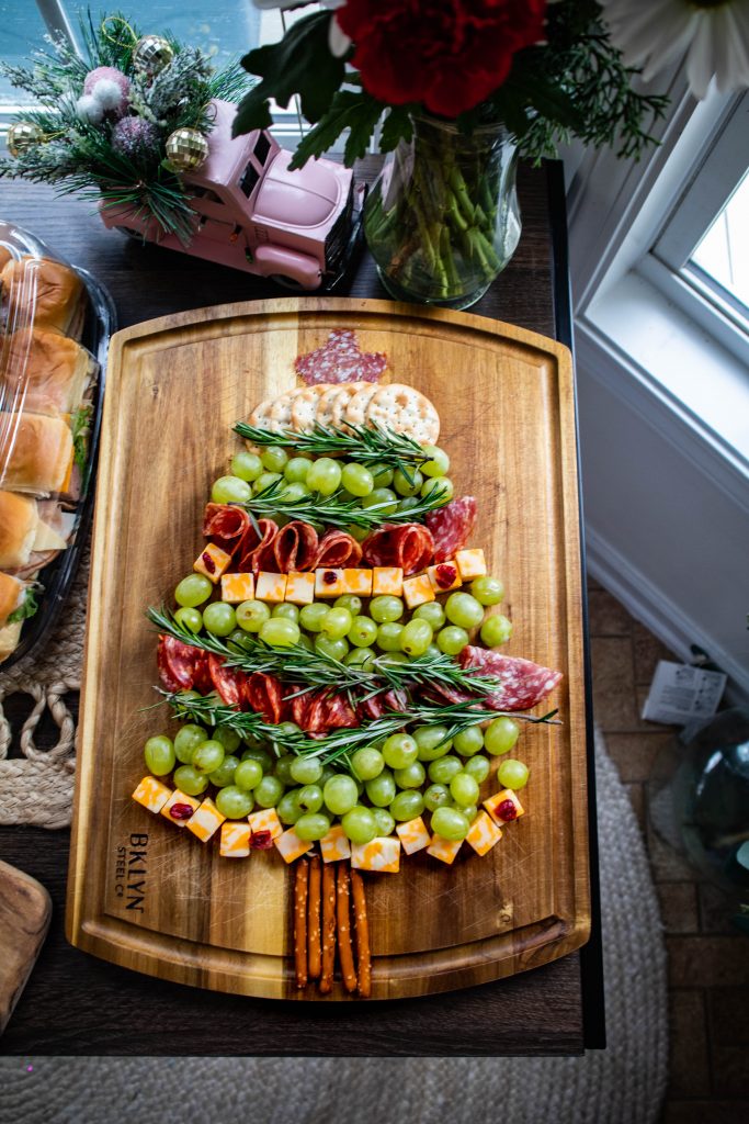 Gingerbread House Making Christmas Party Christmas Tree Charcuterie