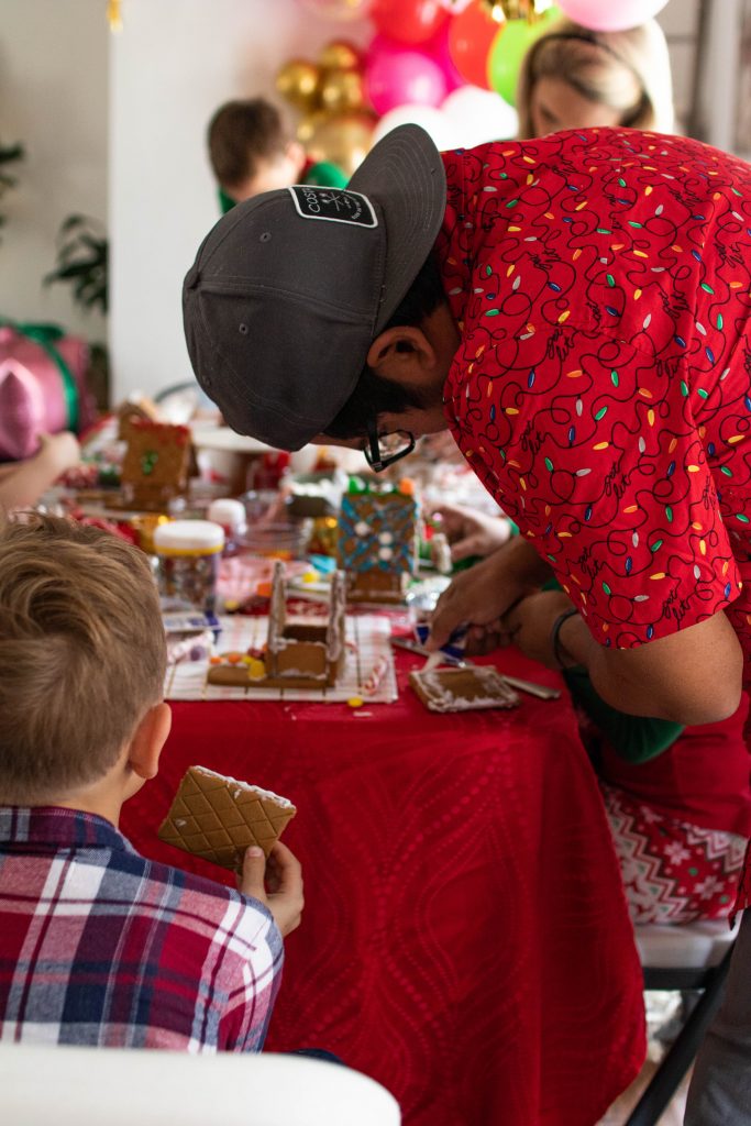 Gingerbread House Making Christmas Party