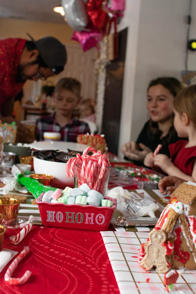Gingerbread House Making Christmas Party