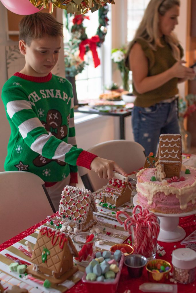Gingerbread House Making Christmas Party