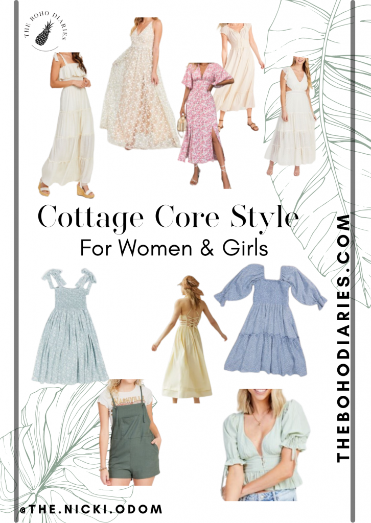 Cottagecore Style fashion for women and girls