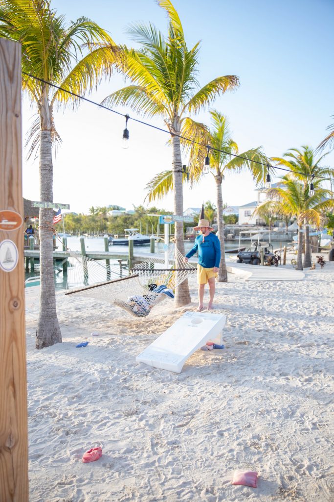 Family Bahamas Vacation In Hope Town Day 1 & 2 - Grabbers Beach Bar