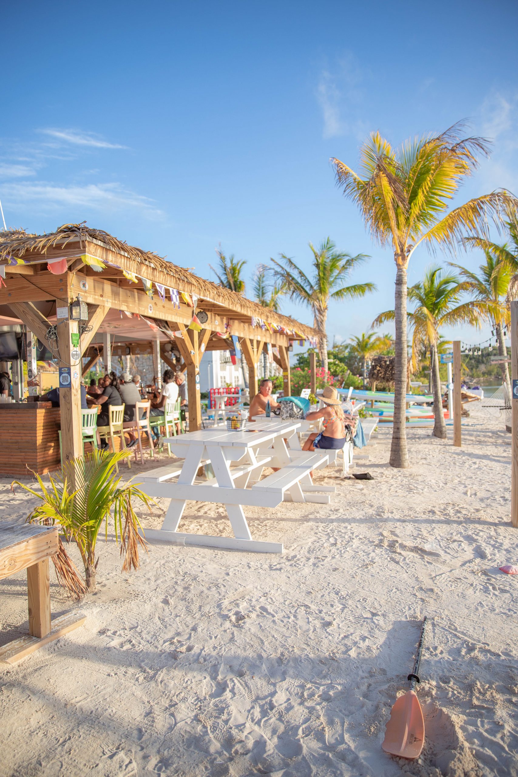 Bahamas Family Vacation Grabbers Beach Bar and Grill