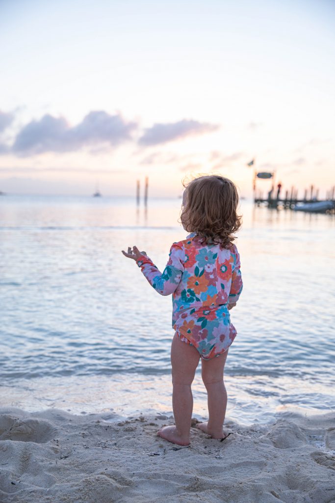 Family Bahamas Vacation In Hope Town Day 1 & 2 Great Guana Cay Bahamas sunset