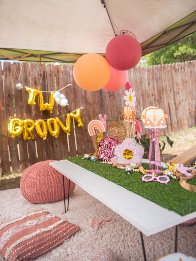 Two Groovy Kids Birthday Party