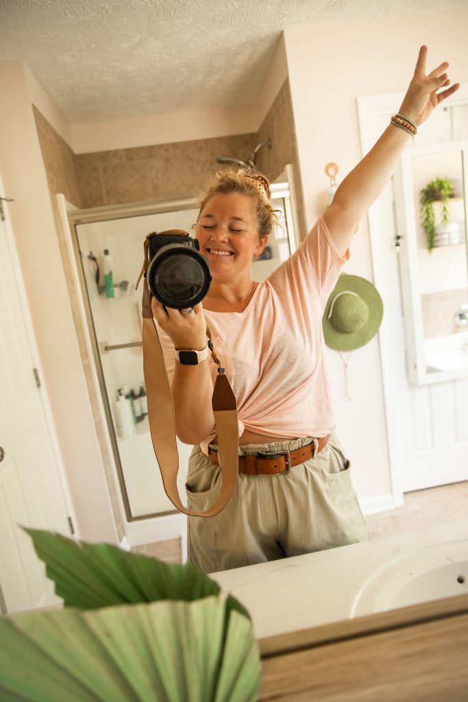 Nicki Odom in Master Bathroom Makeover