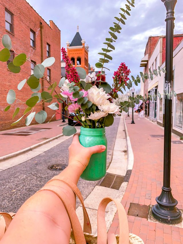 Flowers from Downtown Market in Fayetteville NC
