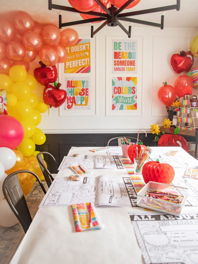 Back To School Party For Kids