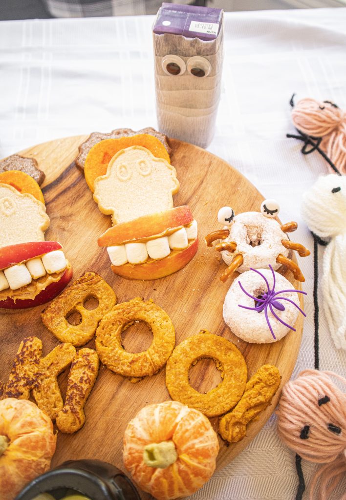 Spooky Halloween Snack Board For Kids