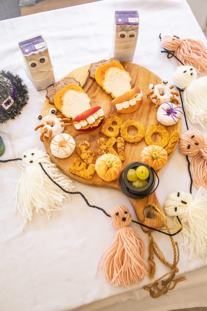 Spooky Halloween Snack Board For Kids