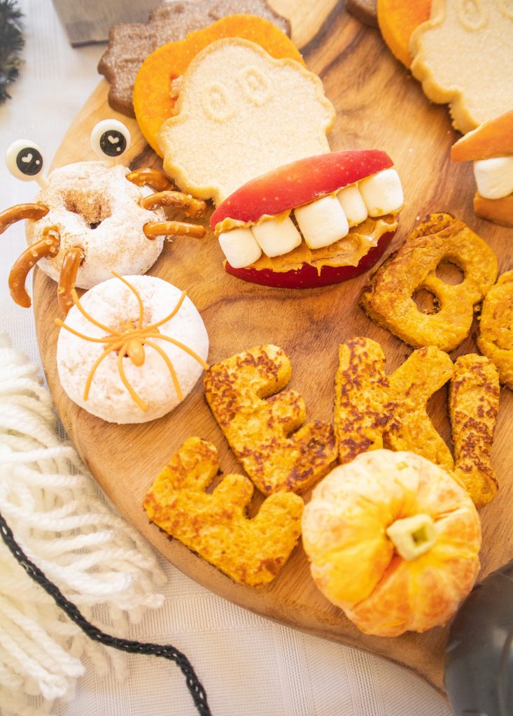 Spooky Halloween Snack Board For Kids
