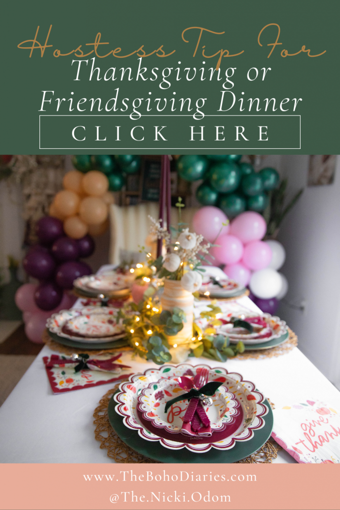 Friendsgiving and Thanksgiving Hosting Pinterest Pin