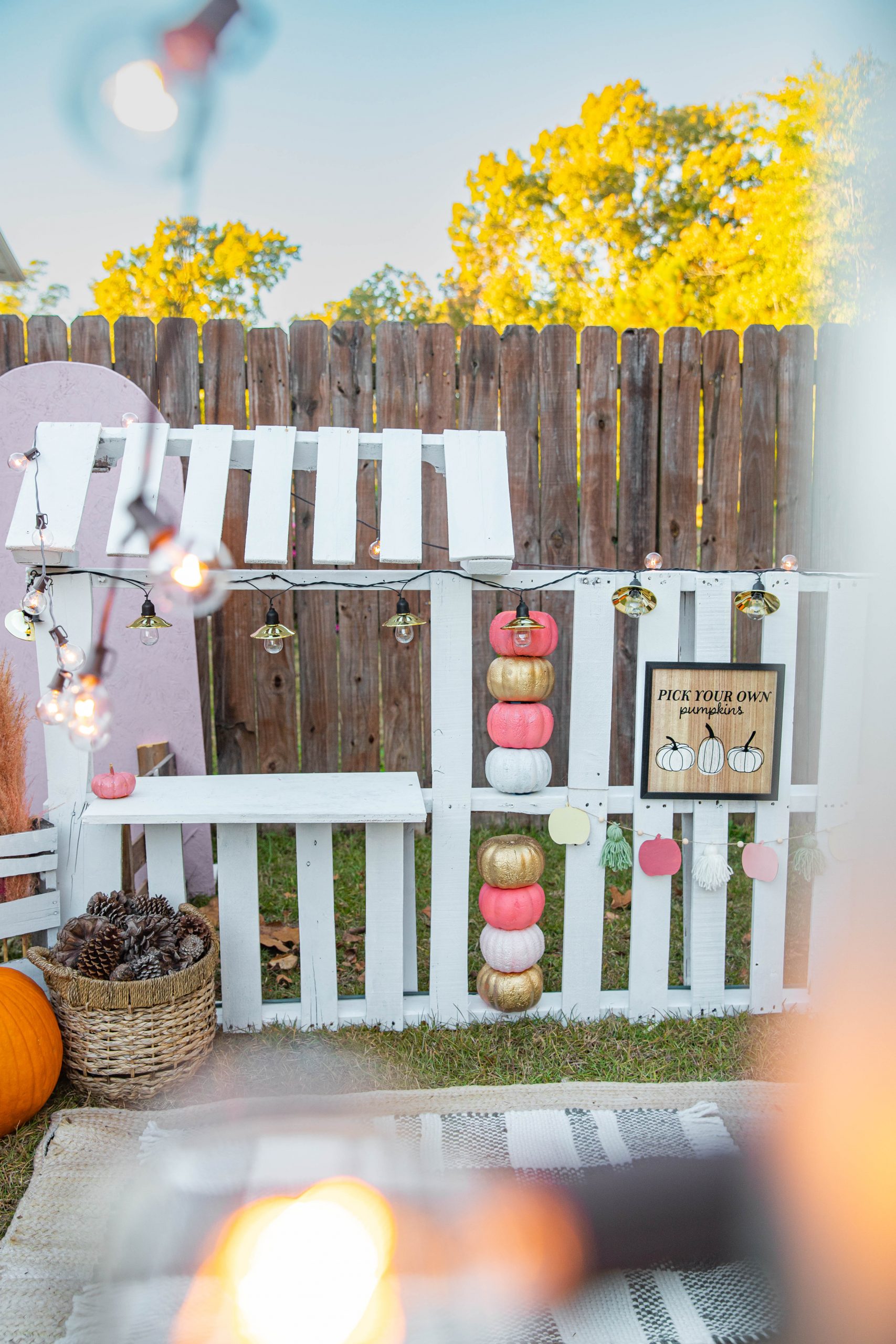 DIY Kids Market from Pallet Wood