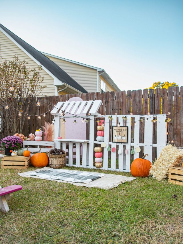 DIY Pallet Wood Project turned Kids Market