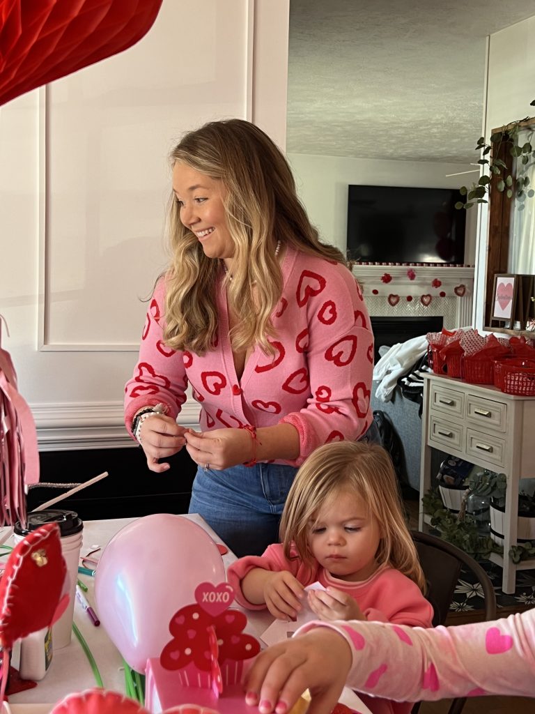 Golden glam Galentine's Day bash