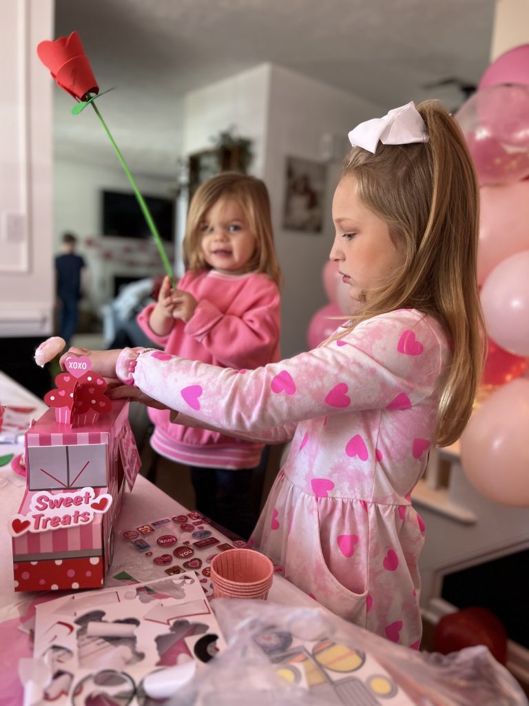 Golden glam Galentine's Day bash