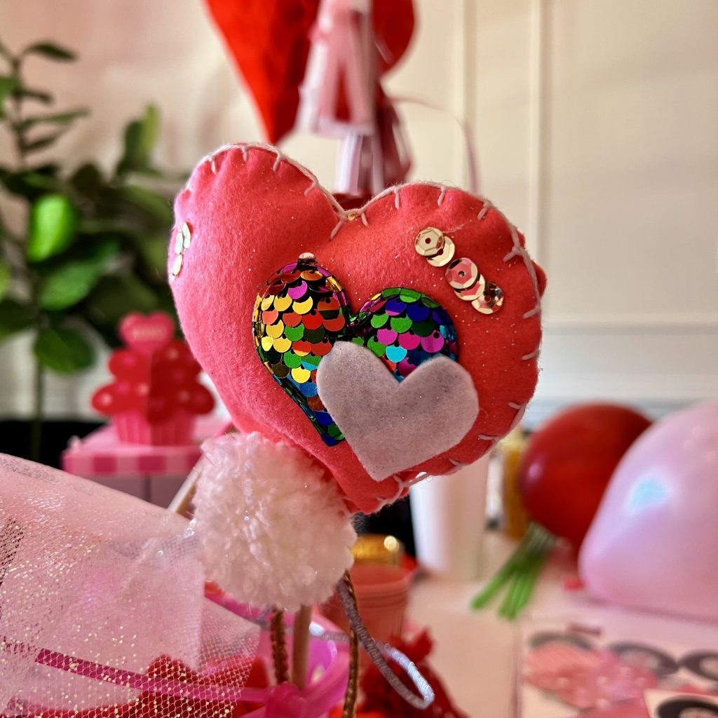 Golden glam Galentine's Day bash